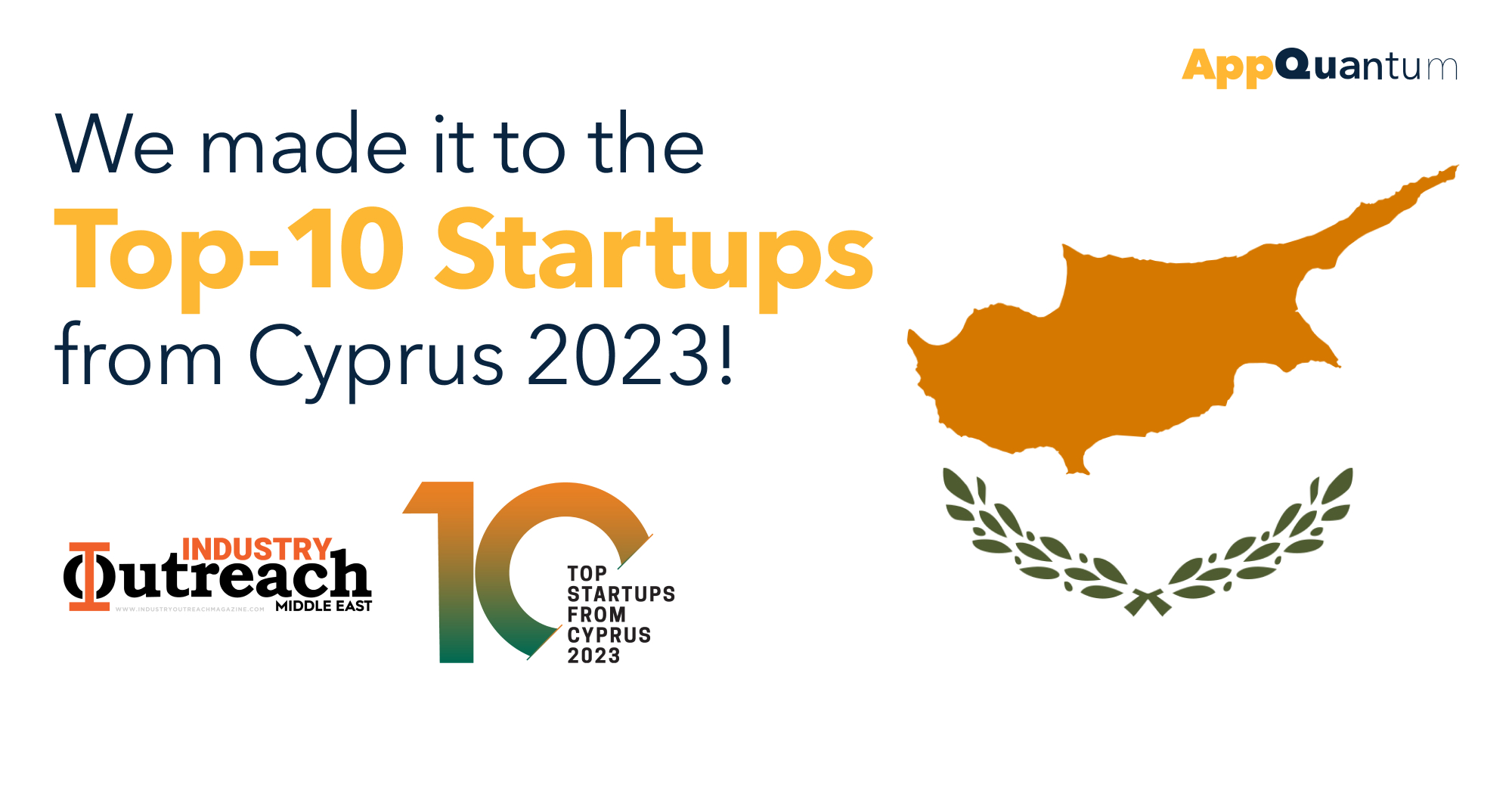 AppQuantum Made It to the Top-10 Startups from Cyprus 2023!